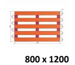 Palette bois demi lourde 800x1200 neuve - PLANETPAL