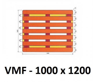 Achat Palette VMF pour bouteilles 1000x1200