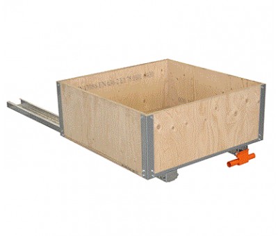 Vente Caisse sur tiroir extractible pour produits en vrac (STOCK 3P)