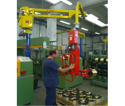 Préhenseur pneumatique de touret bobine