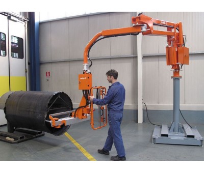 Bras préhenseur de matériaux souples gomme caoutchouc