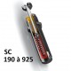 Amortisseur miniature progressif autocompensé SC190 à 925