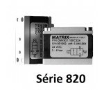 Electrovalve pneumatique compacte à solénoide, série 820 - BIBUS France