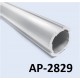 Tube aluminium rond profilé lean charge lourde, diamètre 28 mm Flexoline
