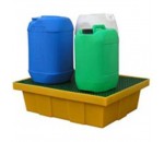 Bac de rétention plastique 70 litres - MDM MASSE DIFFUSION MANUTENTION