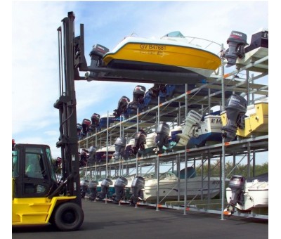 Rayonnage pour bateaux type port à sec Nautirack