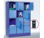 Casier vestiaire avec prise électrique pour recharge d'appareils - AVMD