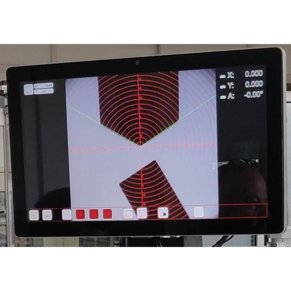 Prix Machine de dressage et profilage de meule à caméra vidéo