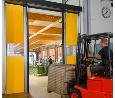 Porte rapide à enroulement latéral Novosprint Synchro