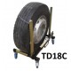 Chariot lève roue pliable PL et autobus TD18C