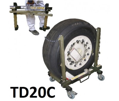 Lève roue pliable pour l'aéronautique Mekaboy TD20C