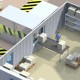 Cloison acoustique industrielle - réduction du bruit en atelier jusqu'à -50dB