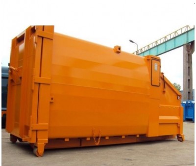 Compacteur à sabot balancier pour déchets humides