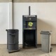 Vente Tasseur de poubelle pour conteneur 2 roues 180 à 240 litres TH2436 (DECOVAL SERVIPACK)