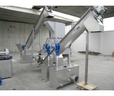 Ligne automatique de lavage de plastique