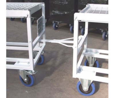 Achat Base roulante tractable 2 niveaux à plateau amovible