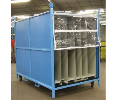 Achat Chariot conteneur pour pièces plastiques et composites