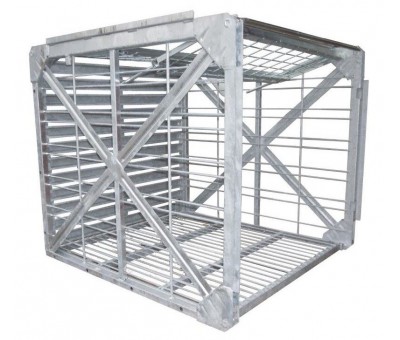 Caisse de remuage de bouteilles monobloc