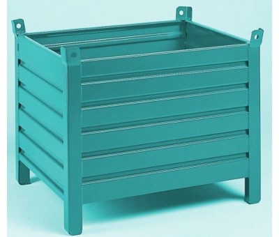 Conteneur métallique standard à parois tôlées pleines
