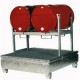 Support de fûts gerbable pour palette MCT