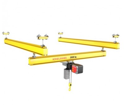 Poutre roulante acier d'aménagement de poste XM Steel