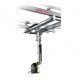 Rail creux aluminium XA pour aménagement de poste de levage