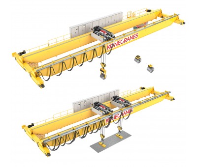 Vente Pont roulant pour la manutention levage de l'acier | sidérugie (KONECRANES FRANCE)