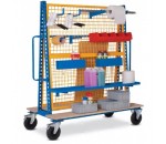 Chariot porte outils grillagé simple ou double face - PROVOST