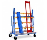 Chariot ratelier pour transport de charge longue - PROVOST