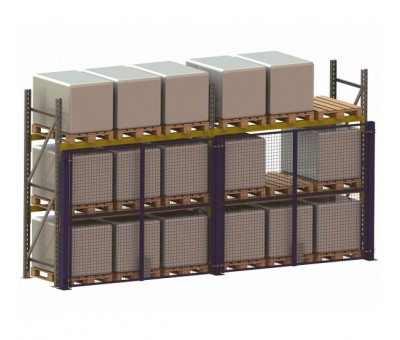 Portes battantes Modul+ pour baie de rayonnage lourd