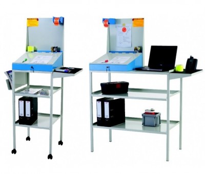 Pupitre d'atelier industriel modulable