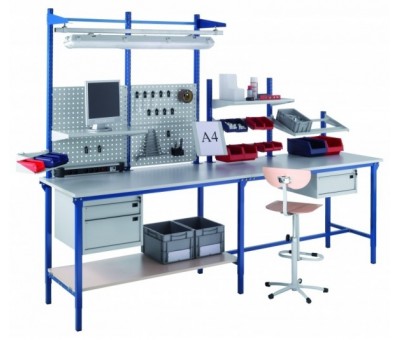 Poste de travail modulaire 500 kg