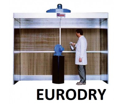 Cabine de peinture ouverte à sec Eurodry