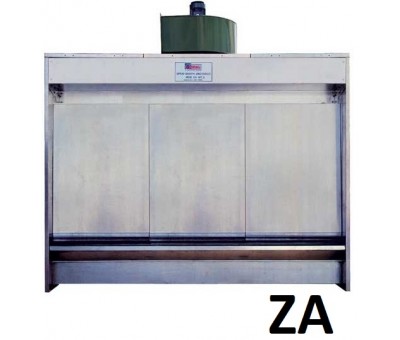 Cabine de peinture à rideau d'eau Zincovelo