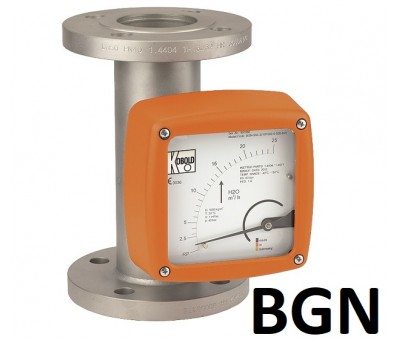 Débitmètre à flotteur liquide et gaz tout métal BGN