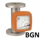 Débitmètre à flotteur liquide et gaz tout métal BGN