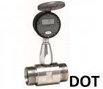 Débitmètre à turbine inox pour liquides propres DOT - KOBOLD INSTRUMENTATION
