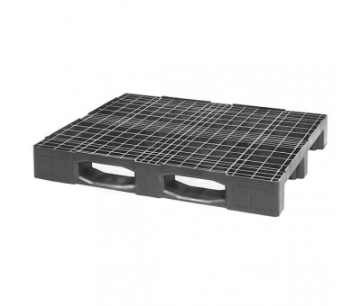 Palette plastique à semelles forte charge 1000x1200 mm
