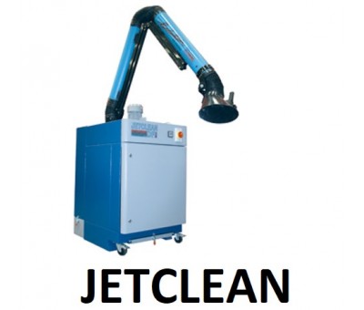Groupe autonome d'aspiration filtration des fumées de soudure Jetclean