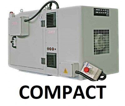 Groupe de filtration d'émulsion et brouillard d'huile COMPACT