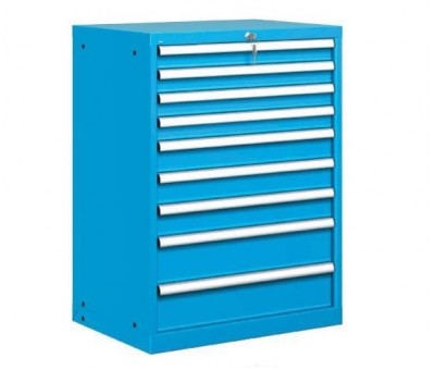 Armoire 9 tiroirs extensibles H 1000 mm