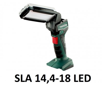 Lampe baladeuse LED sans fil | à batterie orientable SLA 14,4-18 LED