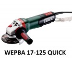 Meuleuse d'angle 125 mm filaire METABO WEPBA 17-125 QUICK - METABO