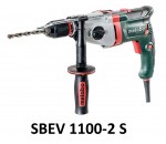 Perceuse à percussion électrique filaire METABO SBEV 1100-2 S - METABO