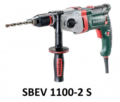 Perceuse à percussion électrique filaire METABO SBEV 1100-2 S
