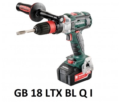 Taraudeuse sans fil 18 Volts METABO GB 18 LTX BL Q I