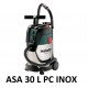 Aspirateur industriel eau et poussière ASA 30 L PC INOX