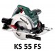 Scie circulaire électrique portative METABO KS 55 FS