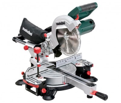 Scie à onglet radiale électrique transportable METABO KGSV 216 M