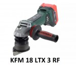Chanfreineuse électrique sans fil METABO KFM 18 LTX 3 RF - METABO